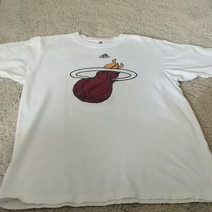Miami heat adidas t-shirt